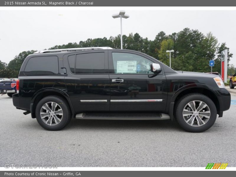 Magnetic Black / Charcoal 2015 Nissan Armada SL