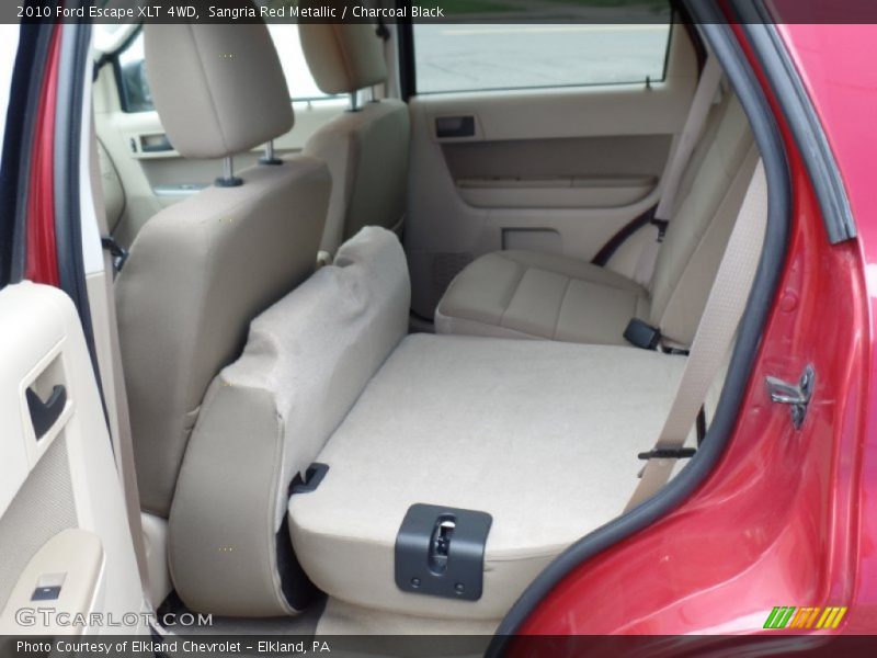 Sangria Red Metallic / Charcoal Black 2010 Ford Escape XLT 4WD