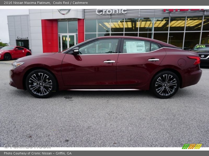 Coulis Red / Cashmere 2016 Nissan Maxima Platinum