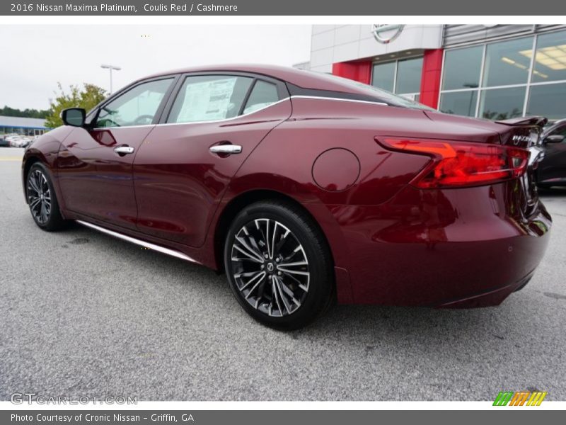 Coulis Red / Cashmere 2016 Nissan Maxima Platinum