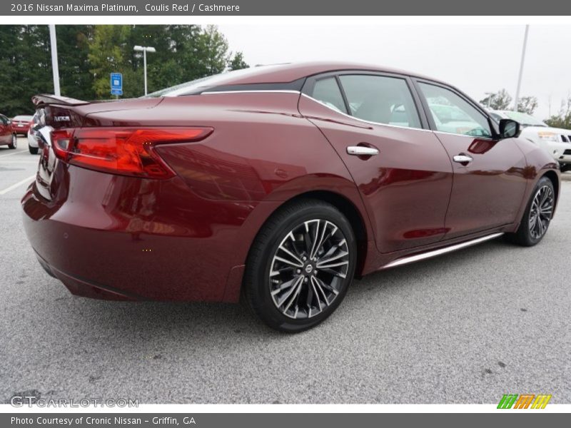 Coulis Red / Cashmere 2016 Nissan Maxima Platinum