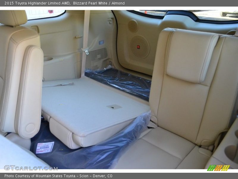 Blizzard Pearl White / Almond 2015 Toyota Highlander Limited AWD