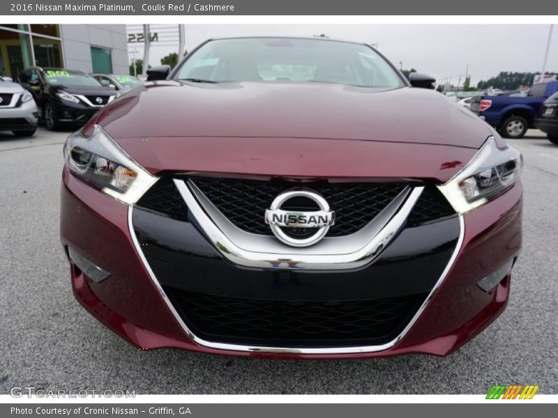 Coulis Red / Cashmere 2016 Nissan Maxima Platinum