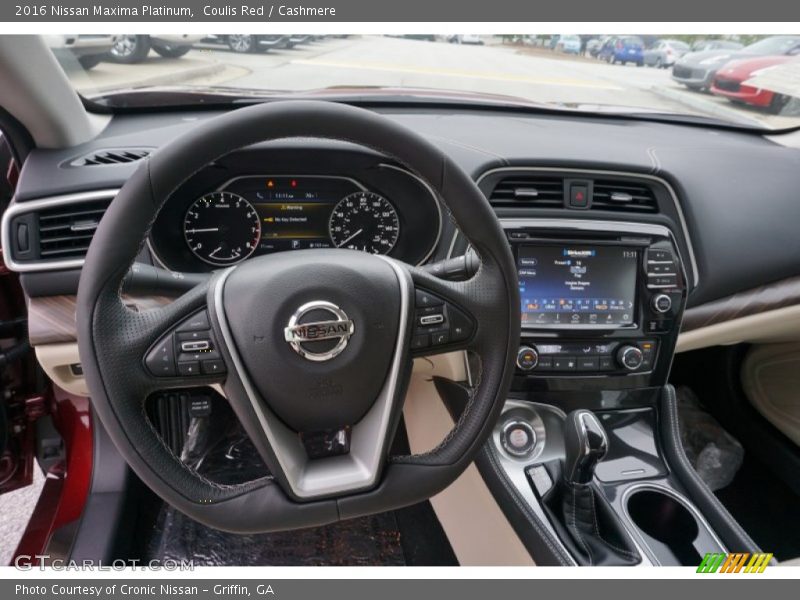 Coulis Red / Cashmere 2016 Nissan Maxima Platinum