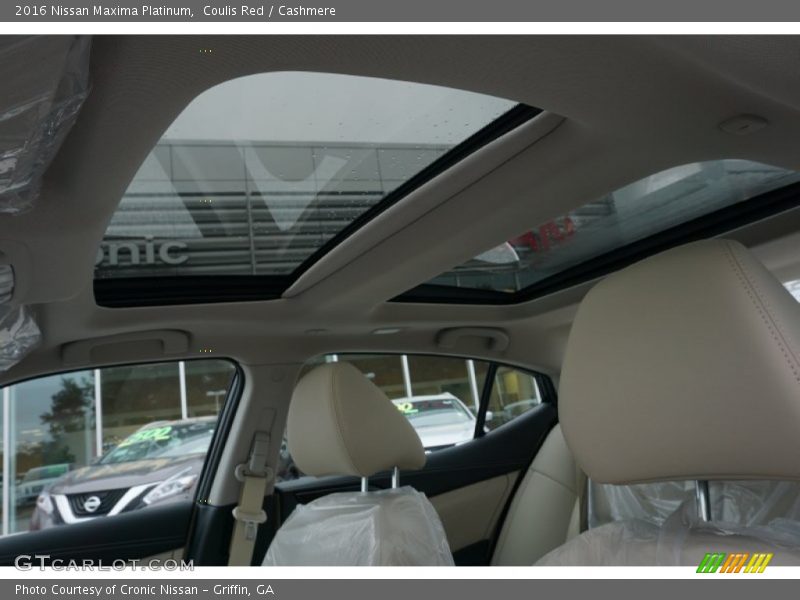 Coulis Red / Cashmere 2016 Nissan Maxima Platinum