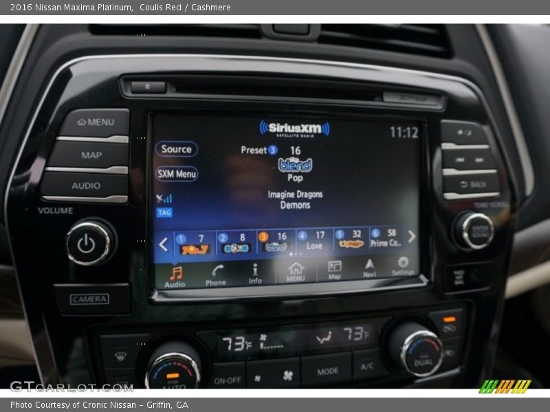 Controls of 2016 Maxima Platinum
