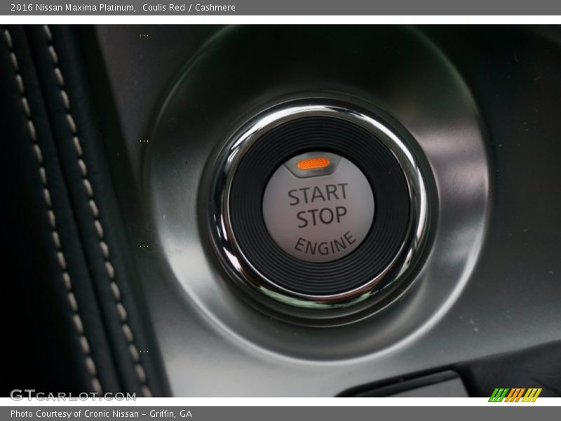 Controls of 2016 Maxima Platinum