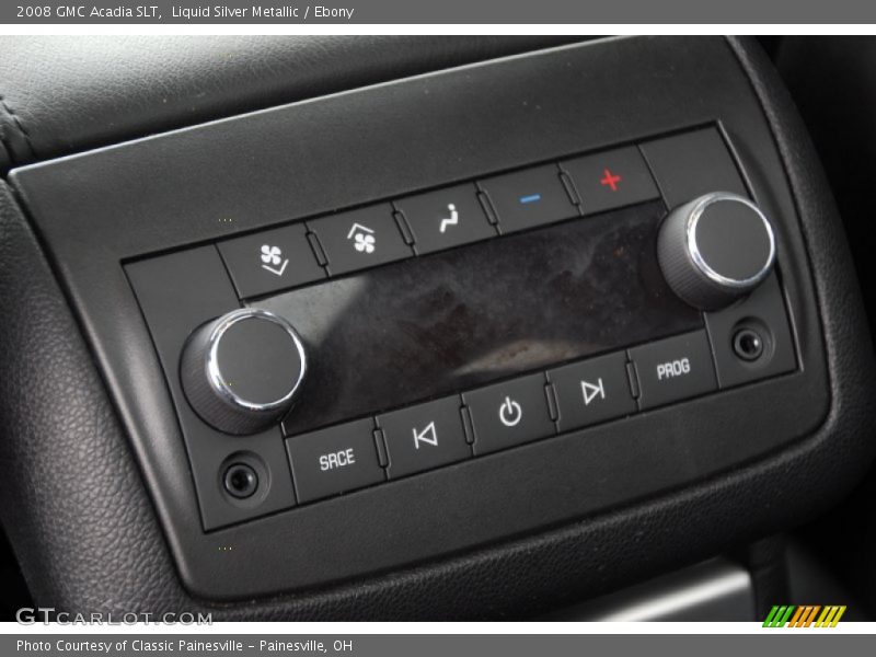 Liquid Silver Metallic / Ebony 2008 GMC Acadia SLT