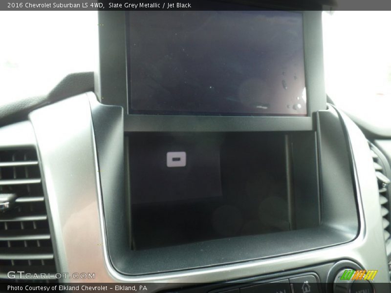 Slate Grey Metallic / Jet Black 2016 Chevrolet Suburban LS 4WD