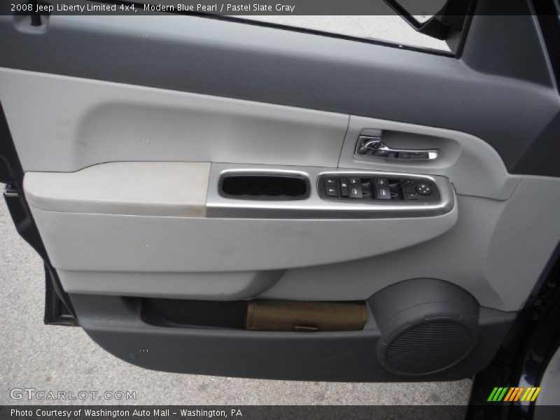 Modern Blue Pearl / Pastel Slate Gray 2008 Jeep Liberty Limited 4x4