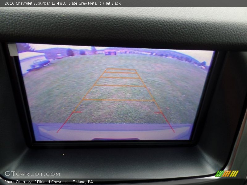 Slate Grey Metallic / Jet Black 2016 Chevrolet Suburban LS 4WD