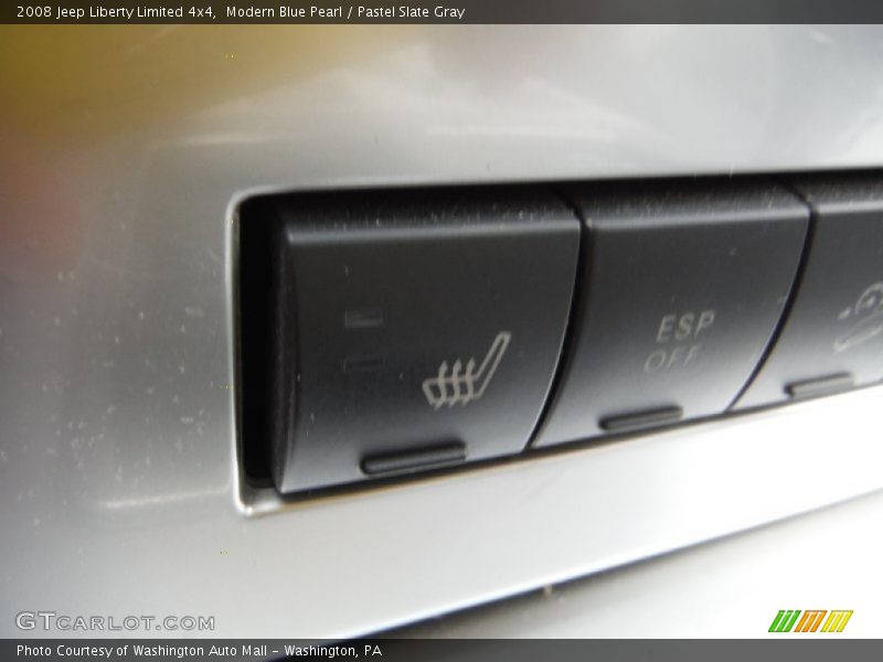 Modern Blue Pearl / Pastel Slate Gray 2008 Jeep Liberty Limited 4x4