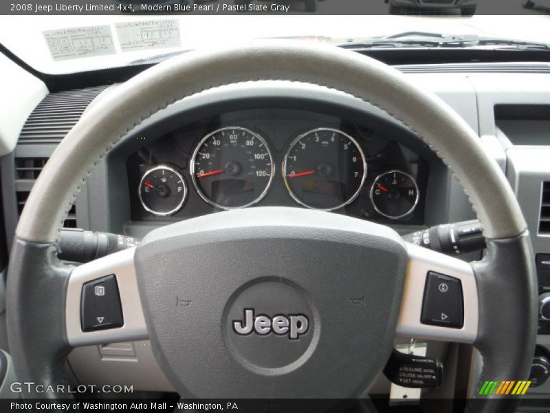 Modern Blue Pearl / Pastel Slate Gray 2008 Jeep Liberty Limited 4x4