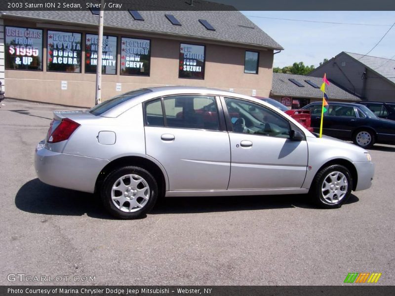 Silver / Gray 2003 Saturn ION 2 Sedan