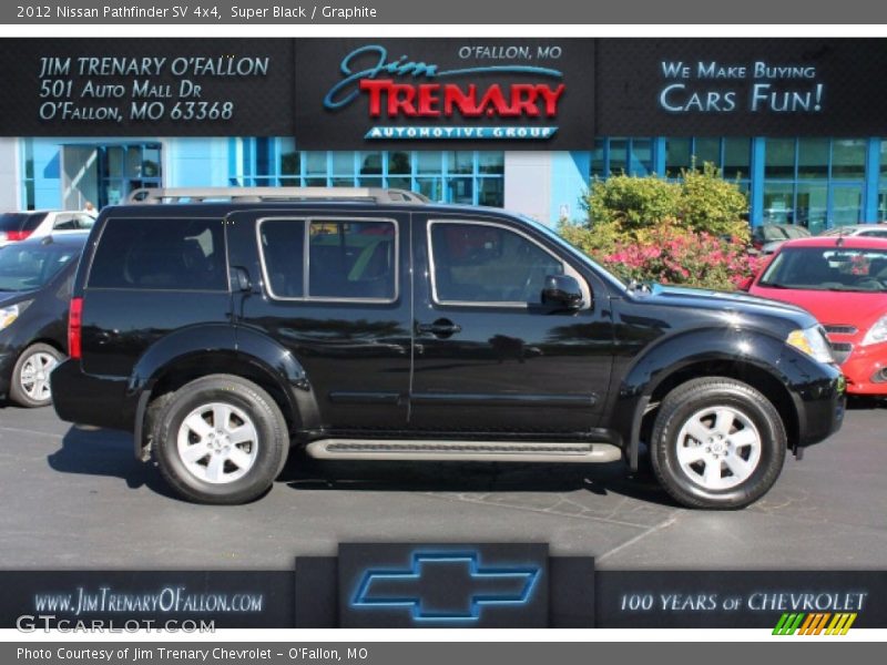 Super Black / Graphite 2012 Nissan Pathfinder SV 4x4