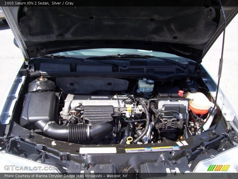 Silver / Gray 2003 Saturn ION 2 Sedan