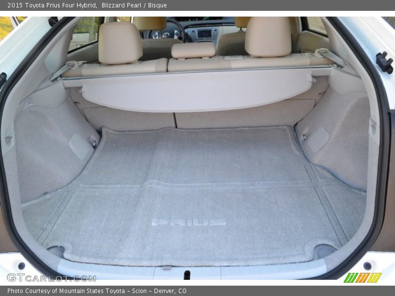 Blizzard Pearl / Bisque 2015 Toyota Prius Four Hybrid