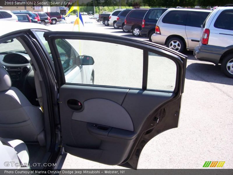 Silver / Gray 2003 Saturn ION 2 Sedan