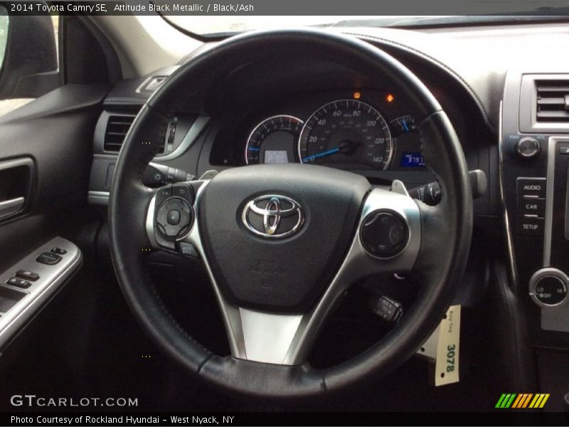 Attitude Black Metallic / Black/Ash 2014 Toyota Camry SE