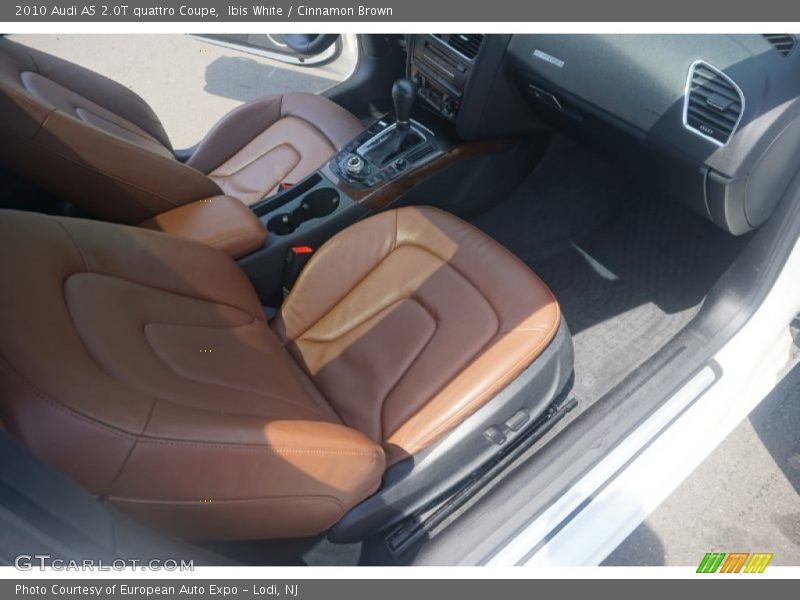 Ibis White / Cinnamon Brown 2010 Audi A5 2.0T quattro Coupe