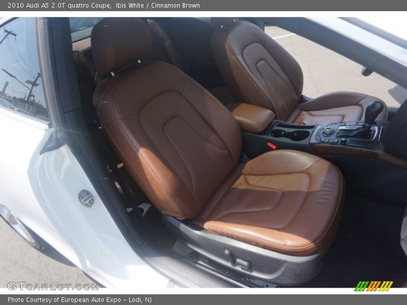 Ibis White / Cinnamon Brown 2010 Audi A5 2.0T quattro Coupe