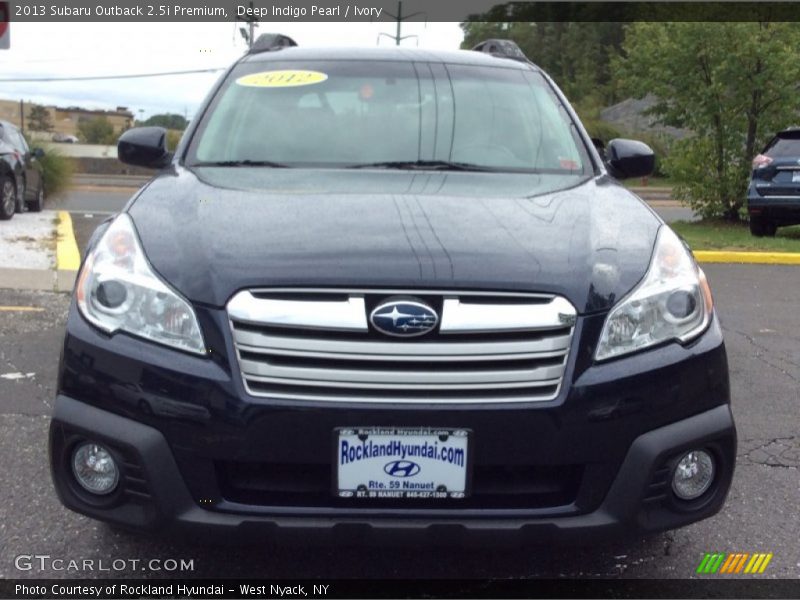 Deep Indigo Pearl / Ivory 2013 Subaru Outback 2.5i Premium