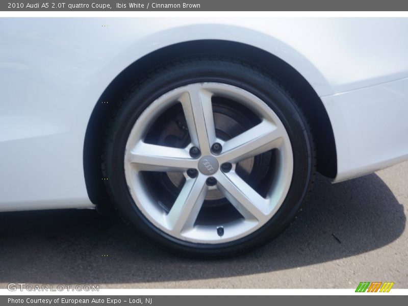 Ibis White / Cinnamon Brown 2010 Audi A5 2.0T quattro Coupe
