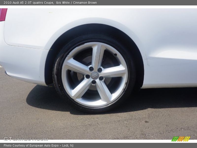 Ibis White / Cinnamon Brown 2010 Audi A5 2.0T quattro Coupe
