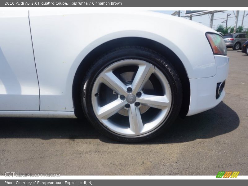 Ibis White / Cinnamon Brown 2010 Audi A5 2.0T quattro Coupe