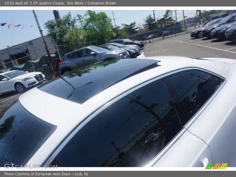 Ibis White / Cinnamon Brown 2010 Audi A5 2.0T quattro Coupe