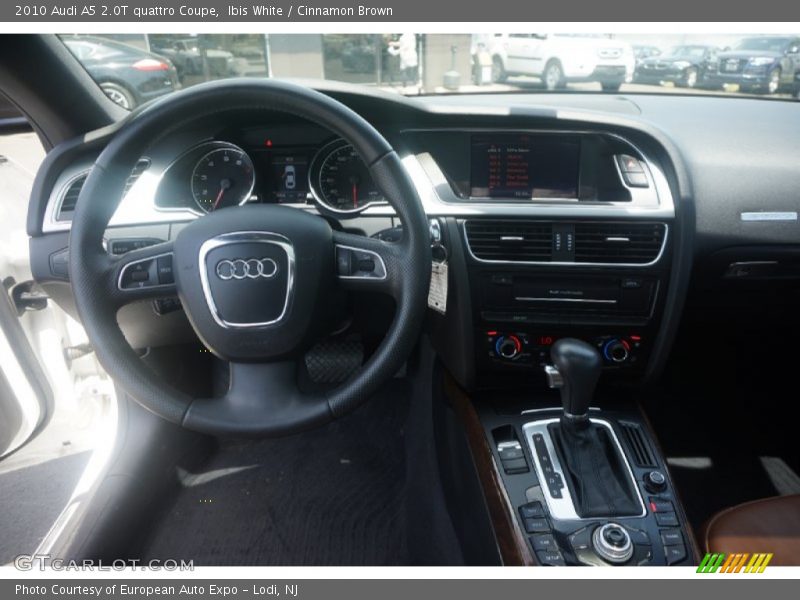 Ibis White / Cinnamon Brown 2010 Audi A5 2.0T quattro Coupe