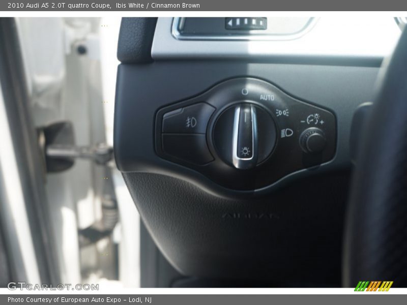 Ibis White / Cinnamon Brown 2010 Audi A5 2.0T quattro Coupe