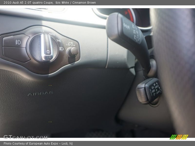 Ibis White / Cinnamon Brown 2010 Audi A5 2.0T quattro Coupe