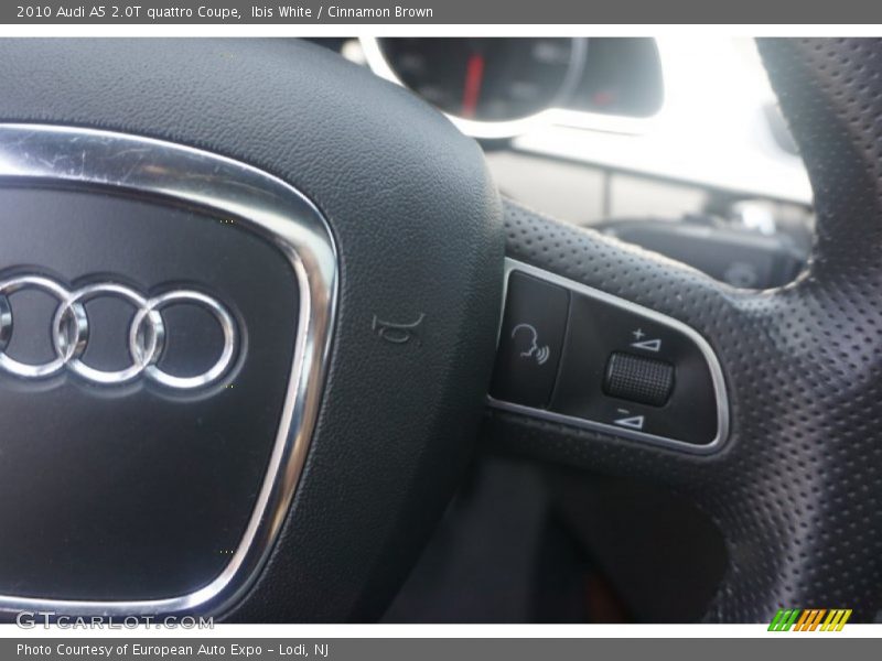 Ibis White / Cinnamon Brown 2010 Audi A5 2.0T quattro Coupe