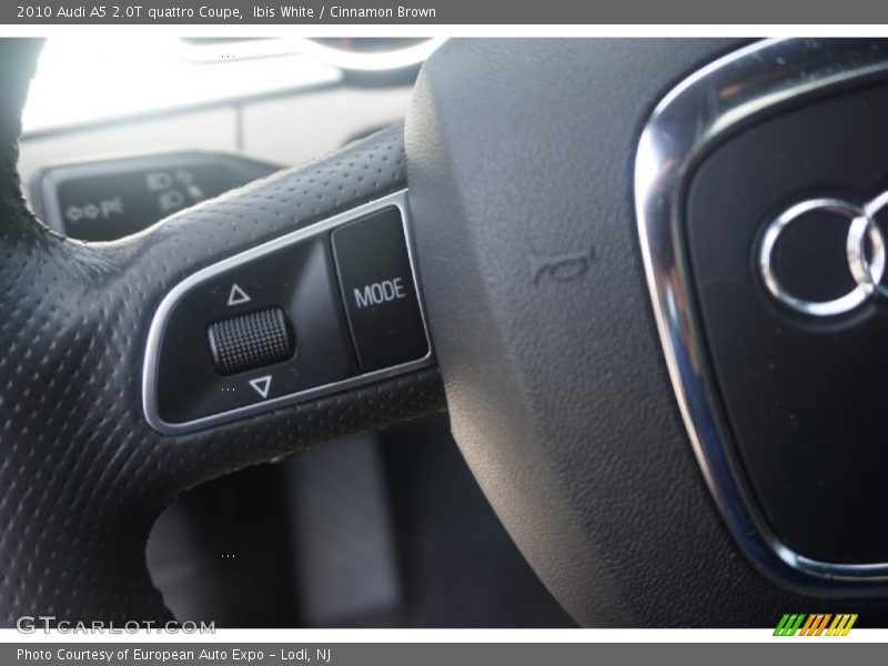 Ibis White / Cinnamon Brown 2010 Audi A5 2.0T quattro Coupe