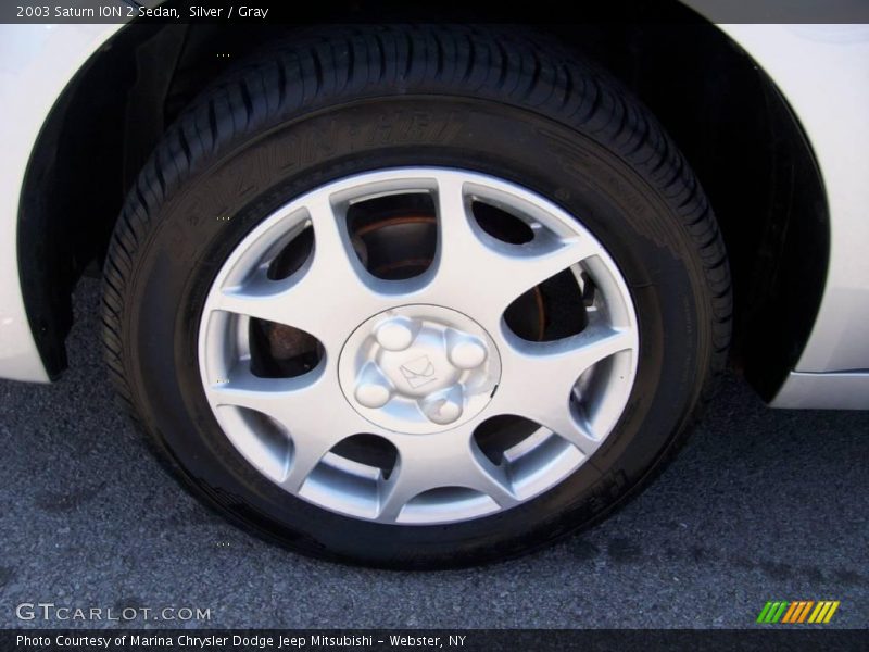 Silver / Gray 2003 Saturn ION 2 Sedan