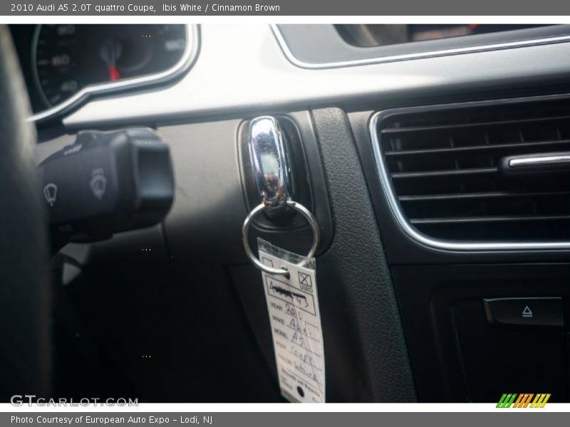Ibis White / Cinnamon Brown 2010 Audi A5 2.0T quattro Coupe