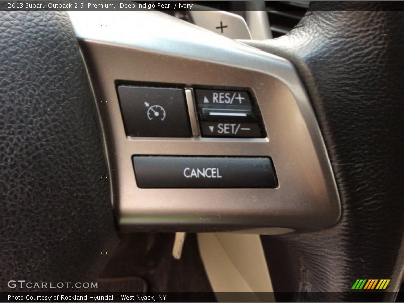 Deep Indigo Pearl / Ivory 2013 Subaru Outback 2.5i Premium