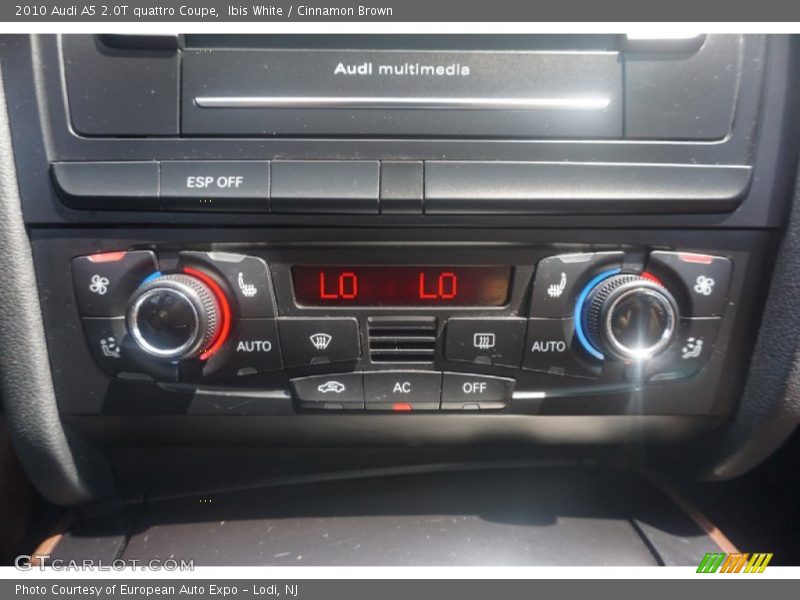 Ibis White / Cinnamon Brown 2010 Audi A5 2.0T quattro Coupe