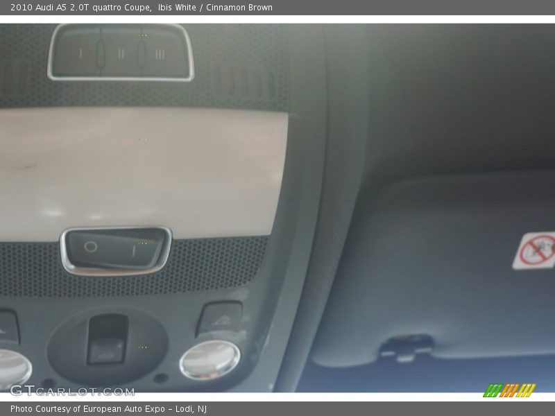 Ibis White / Cinnamon Brown 2010 Audi A5 2.0T quattro Coupe