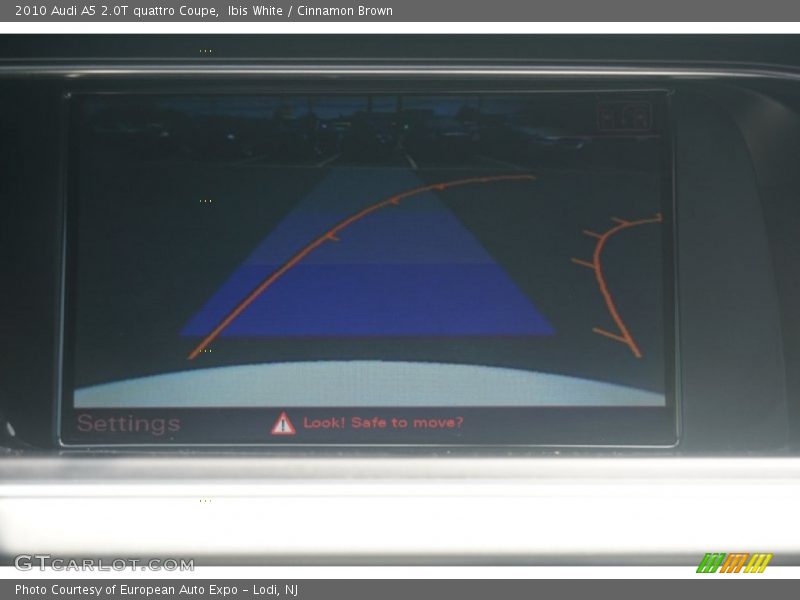 Ibis White / Cinnamon Brown 2010 Audi A5 2.0T quattro Coupe
