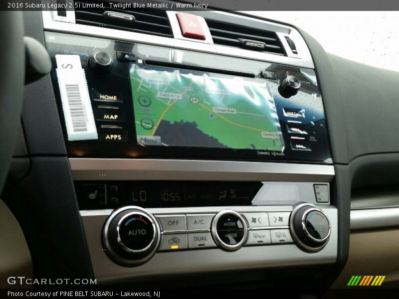 Twilight Blue Metallic / Warm Ivory 2016 Subaru Legacy 2.5i Limited
