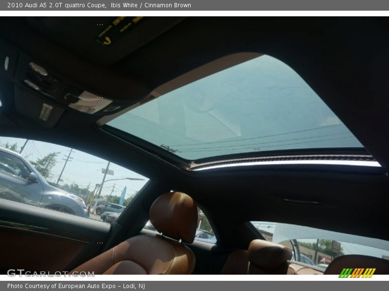 Ibis White / Cinnamon Brown 2010 Audi A5 2.0T quattro Coupe