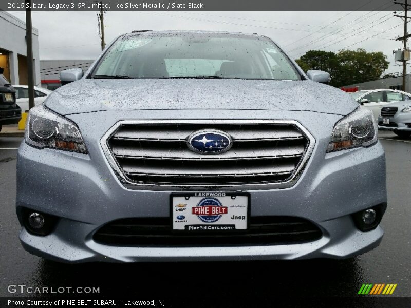 Ice Silver Metallic / Slate Black 2016 Subaru Legacy 3.6R Limited