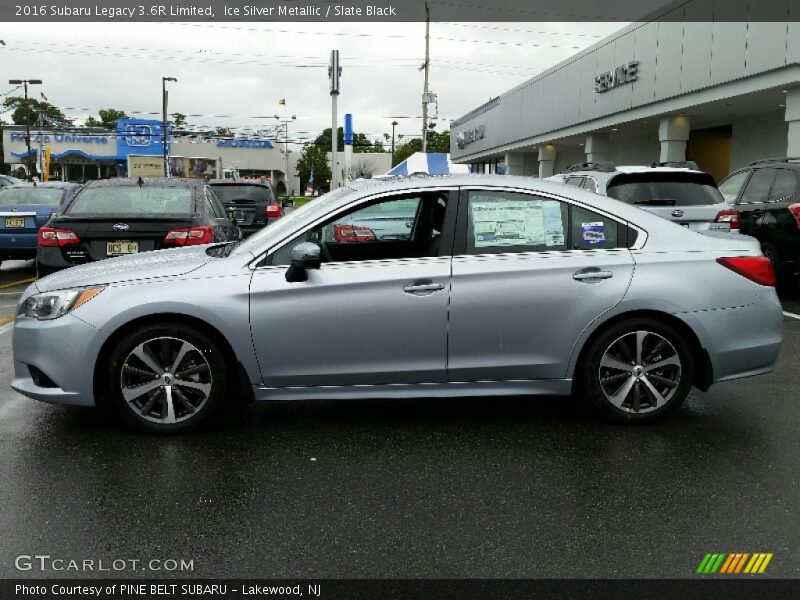 Ice Silver Metallic / Slate Black 2016 Subaru Legacy 3.6R Limited