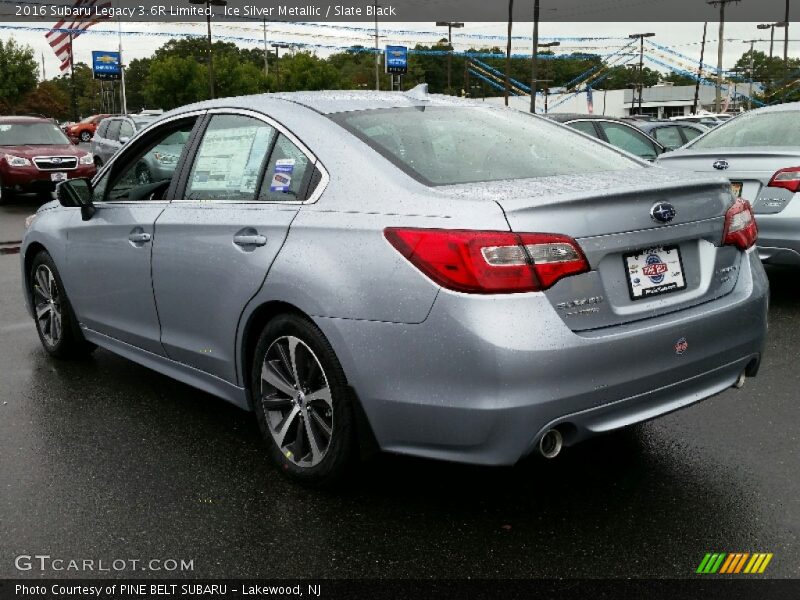 Ice Silver Metallic / Slate Black 2016 Subaru Legacy 3.6R Limited