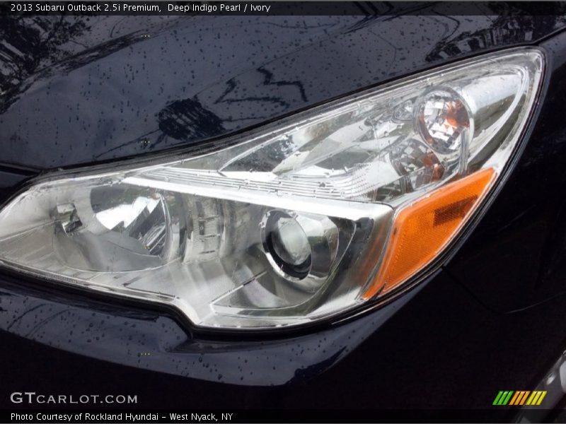 Deep Indigo Pearl / Ivory 2013 Subaru Outback 2.5i Premium