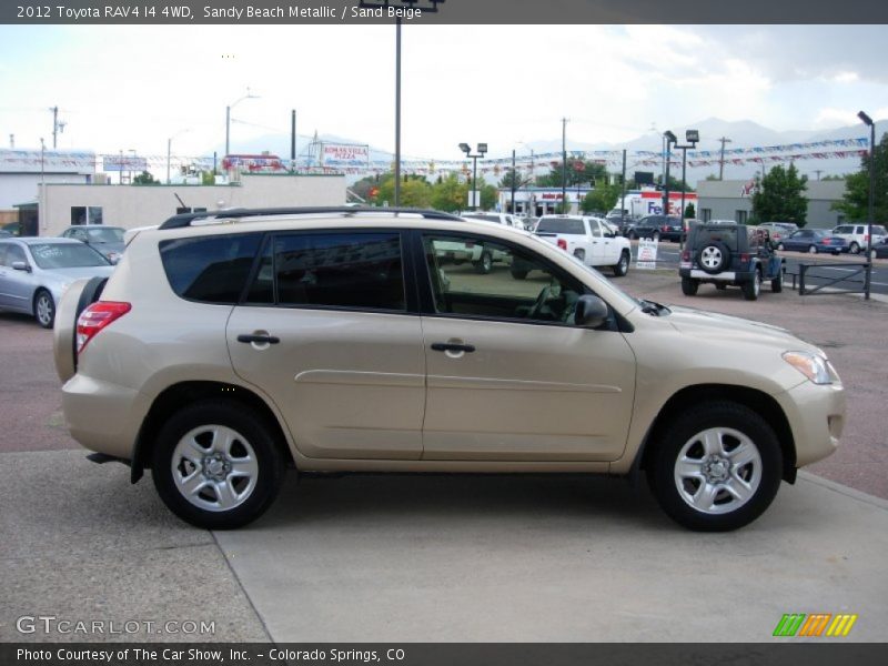 Sandy Beach Metallic / Sand Beige 2012 Toyota RAV4 I4 4WD