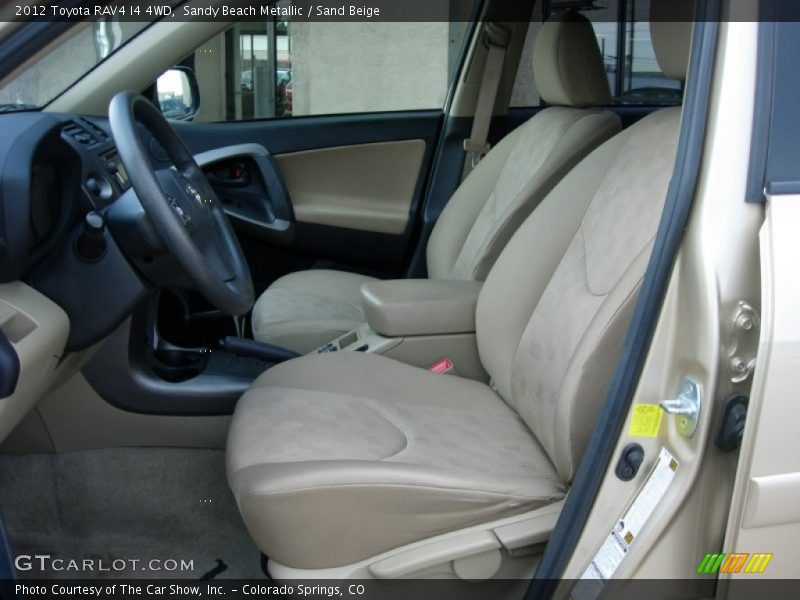 Sandy Beach Metallic / Sand Beige 2012 Toyota RAV4 I4 4WD
