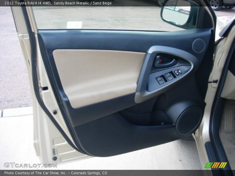 Sandy Beach Metallic / Sand Beige 2012 Toyota RAV4 I4 4WD